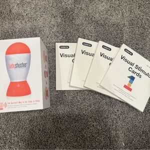 Baby Shusher Baby Sleep/ White Noise and Visual Stimulus Cards Newborn